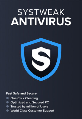 systweak Anti-virus 1 User 1 Year(Voucher)
