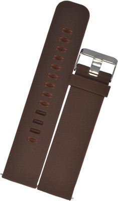 SURU Brown Strap Smart Watch Strap(Brown)