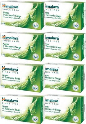 HIMALAYA Soap Neem & Turmeric SINCE 1930 Cleanses and purifies skin