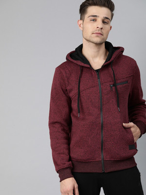 HRX by Hrithik Roshan Full Sleeve Solid Men Sweatshirt
