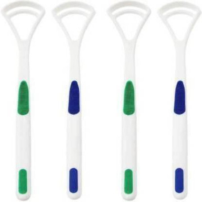 valenzers Plastic Tongue Cleaner(Pack of 4)