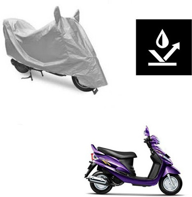 Atulit enterprises Two Wheeler Cover for Mahindra(Rodeo RZ, Silver)