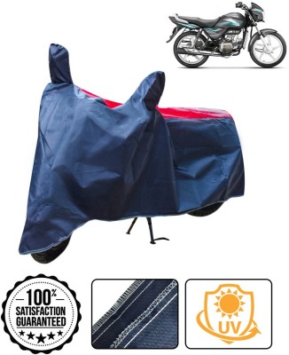 HMS Two Wheeler Cover for Hero(Splendor Pro, Red, Blue)