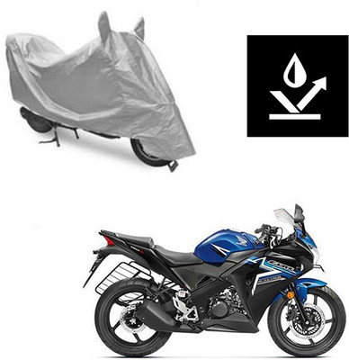 Atulit enterprises Two Wheeler Cover for Honda(CBR 150R, Silver)
