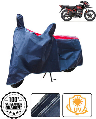 THE REAL ARV Two Wheeler Cover for Hero(Passion Xpro, Red, Blue)