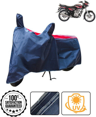 AutoRetail Two Wheeler Cover for Bajaj(Discover 100 DTS-i, Red, Blue)