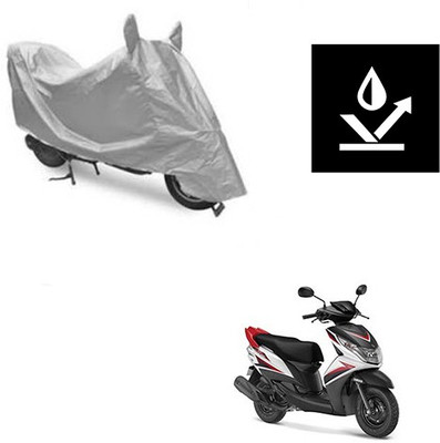 Atulit enterprises Two Wheeler Cover for Yamaha(Ray Z, Silver)