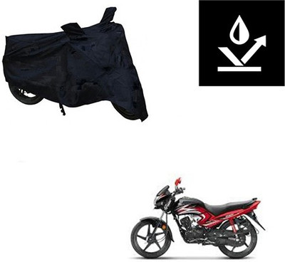 Feel heaven Two Wheeler Cover for Honda(Dream Yuga, Black)