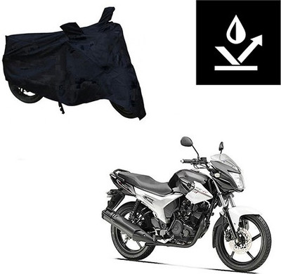 Feel heaven Two Wheeler Cover for Yamaha(SZ R, Black)