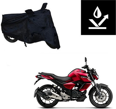 Feel heaven Two Wheeler Cover for Yamaha(FZ-S, Black)
