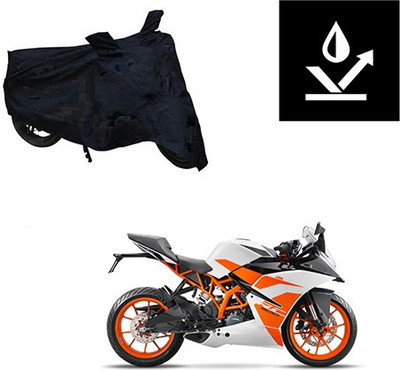 Feel heaven Two Wheeler Cover for KTM(Duke 200, Black)