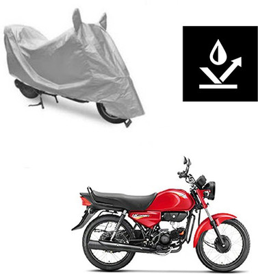 Atulit enterprises Two Wheeler Cover for Hero(HF Dawn, Silver)
