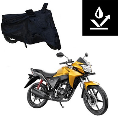 Feel heaven Two Wheeler Cover for Honda(CB Twister, Black)