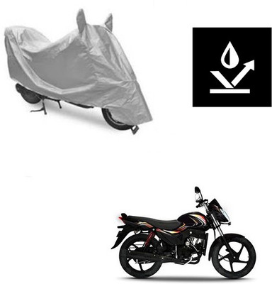 Atulit enterprises Two Wheeler Cover for Mahindra(Pantero, Silver)