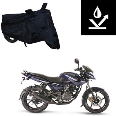 Feel heaven Two Wheeler Cover for Bajaj(Pulsar 135 LS DTS-i, Black)