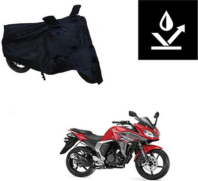 Feel heaven Two Wheeler Cover for Yamaha(Fazer, Black)