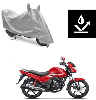 saanvi Two Wheeler Cover for Hero(Achiever, Silver)