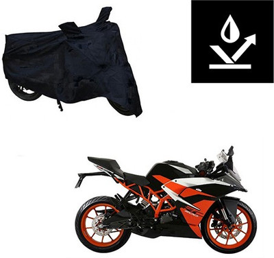 Feel heaven Two Wheeler Cover for KTM(RC 200, Black)