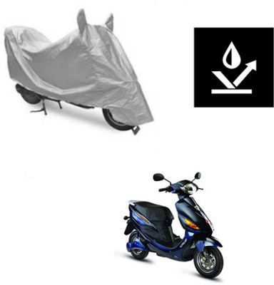 Atulit enterprises Two Wheeler Cover for Hero(Electric Cruz, Silver)