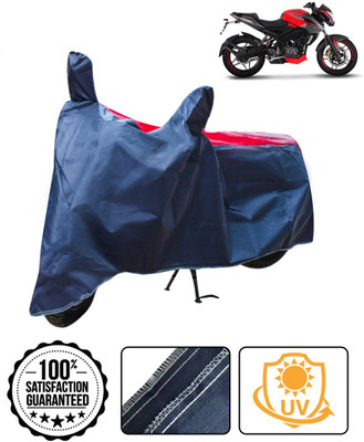 AutoRetail Two Wheeler Cover for Bajaj(Pulsar 200 NS DTS-i, Red, Blue)