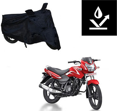 saanvi Two Wheeler Cover for TVS(Sport, Black)
