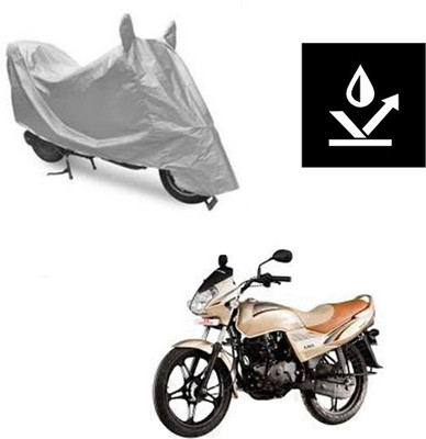 Atulit enterprises Two Wheeler Cover for LML(Freedom, Silver)