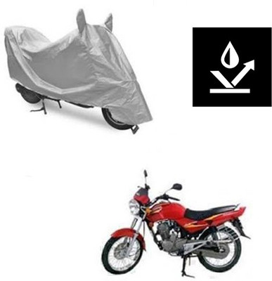 Atulit enterprises Two Wheeler Cover for Honda(Ambition, Silver)