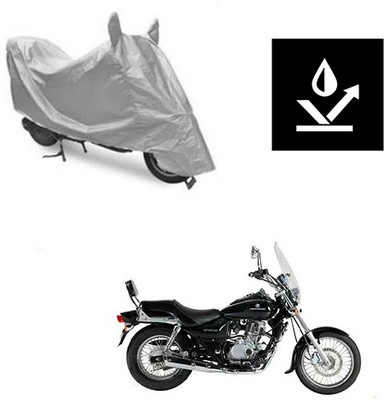 Atulit enterprises Two Wheeler Cover for Bajaj(Avenger 220 DTS-i, Silver)