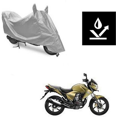 Atulit enterprises Two Wheeler Cover for Honda(Dazzler, Silver)