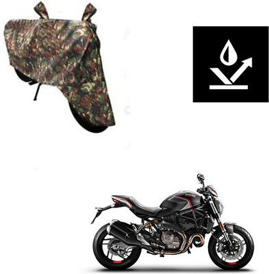 Feel heaven Two Wheeler Cover for Ducati(Monster 82, Multicolor)