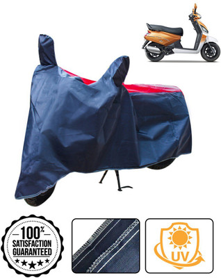AutoRetail Two Wheeler Cover for Mahindra(Gusto, Red, Blue)