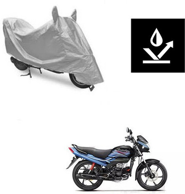 Atulit enterprises Two Wheeler Cover for Hero(Passion Plus, Silver)