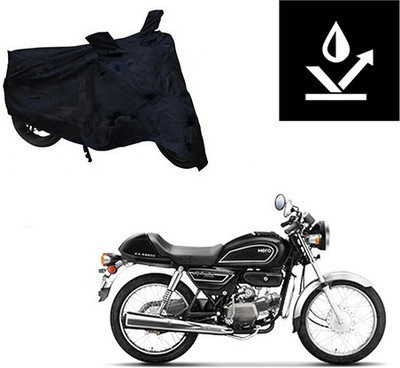 Feel heaven Two Wheeler Cover for Hero(Splendor Pro Classic, Black)