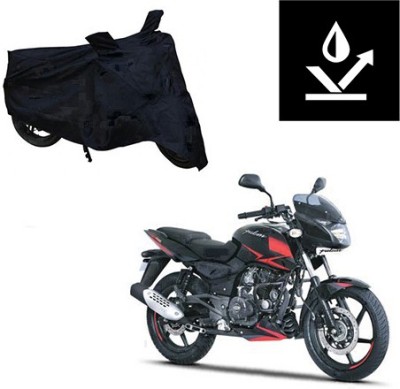 Feel heaven Two Wheeler Cover for Bajaj(Pulsar 180 DTS-i, Black)