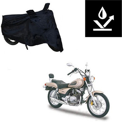 Feel heaven Two Wheeler Cover for Yamaha(Enticer, Black)