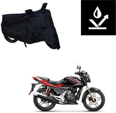 Feel heaven Two Wheeler Cover for Honda(CBZ Extreme, Black)