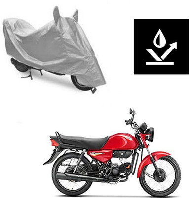 Atulit enterprises Two Wheeler Cover for Hero(CD Dawn, Silver)