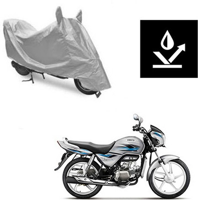 Atulit enterprises Two Wheeler Cover for Hero(Splendor Pro, Silver)