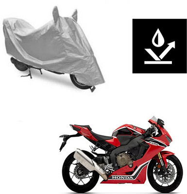 Atulit enterprises Two Wheeler Cover for Honda(CBR 1000RR, Silver)