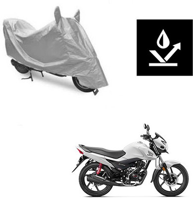 saanvi Two Wheeler Cover for Honda(Livo, Silver)