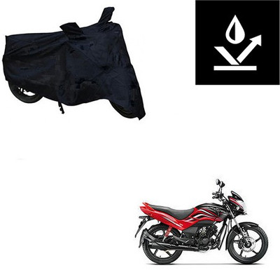 Feel heaven Two Wheeler Cover for Honda(Passion Xpro, Black)