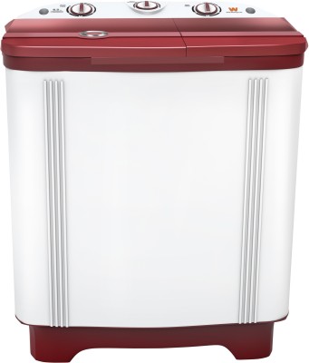 White Westinghouse (Trademark by Electrolux) 6.5 kg Semi Automatic Top Load White, Maroon(CSW6500)