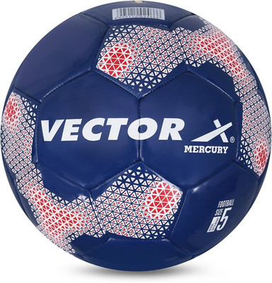 VECTOR X Mercury Football - Size: 5(Standard, Pack of 1, Blue)