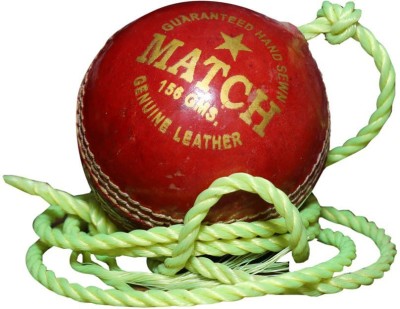 HACKERX MATCH Cricket Training Ball(Pack of 1, Red)