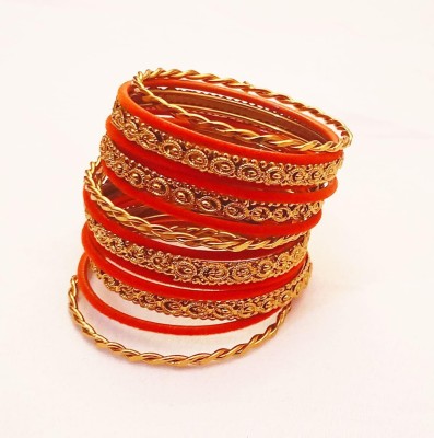 JDX Alloy Gold-plated Bangle Set(Pack of 16)