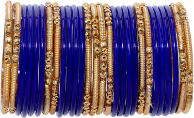 Shubhlaxmi Glass Bangle Set(Pack of 28)
