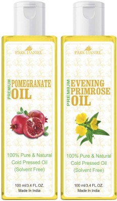 PARK DANIEL Pomegranate Oil & Evening Primrose Oil Combo Pack Of 2 bottle of 100 ml(200 ml)(200 ml)