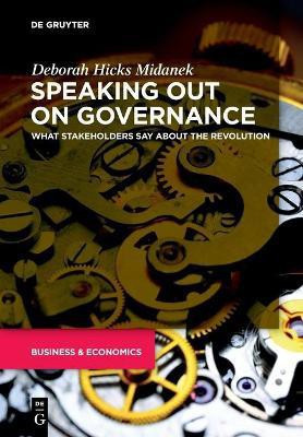 Speaking Out on Governance(English, Paperback, Midanek Deborah Hicks)