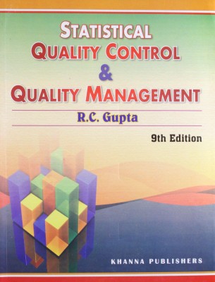 Statistical Quality Control & Quality Management 9 Edition(English, Paperback, R.C. Gupta)