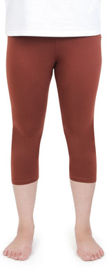 VAMI Women Brown Capri